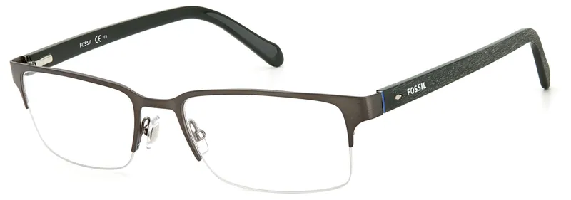 Fossil 6024 Eyeglasses Matte Black