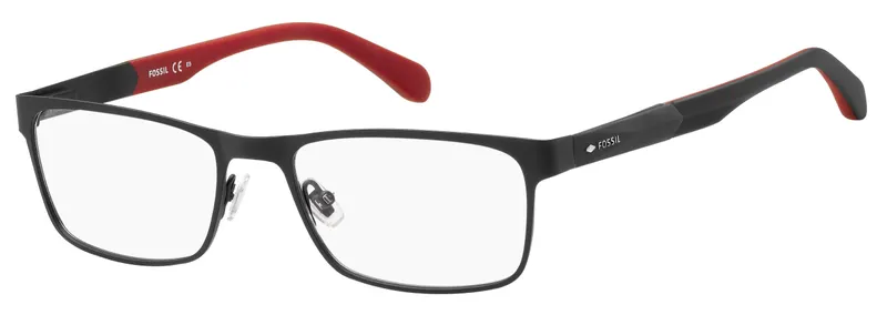 Fossil 7028 Eyeglasses Matte Black