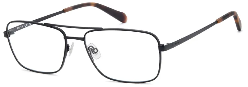Fossil 7199 Eyeglasses Matte Dark Ruthenium