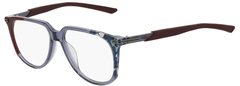 Nike 7309 Glasses Blue/Bordeaux