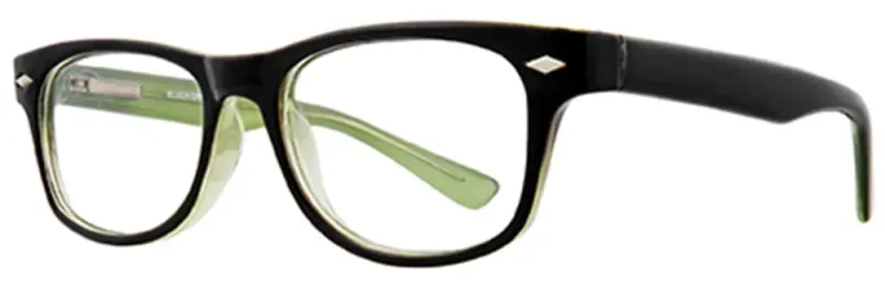 Eye Q Genius G518 Eyeglasses Black/Crystal