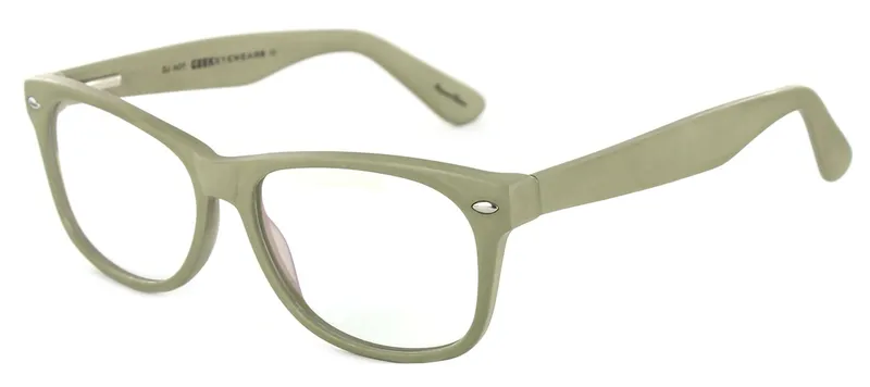 Geek DJ Hot Eyeglasses Khaki