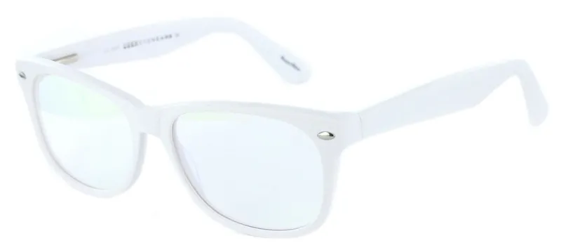 Geek DJ Hot Eyeglasses White