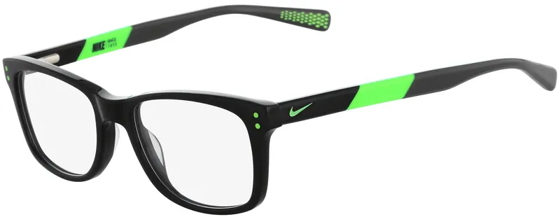 Nike 5538 Glasses Black/Flash Lime