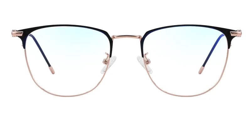 Haywood Black/Rose Gold-Blue Block Pro