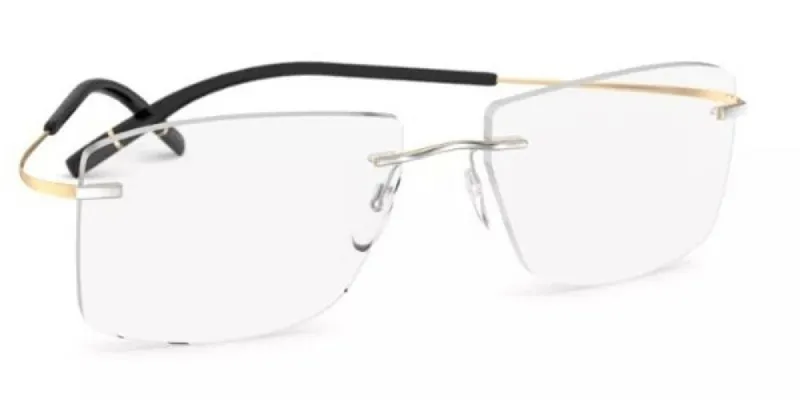 Silhouette TMA The Icon Gold Edition Demo Rimless 5539