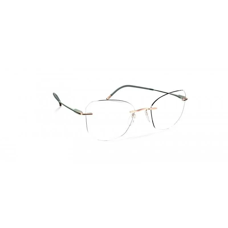 Silhouette Purist Color Groove Demo Rimless 5561