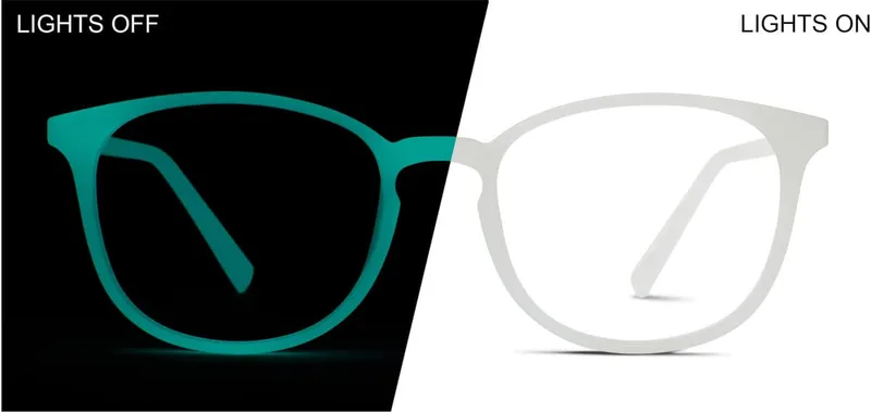 Kids' Glow-in-the-Dark Round Glasses