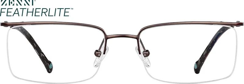 Titanium Rectangle Glasses